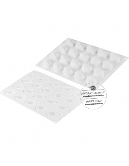 Mulaj Silikomart  Quenelle | Decoratiuni Dulci