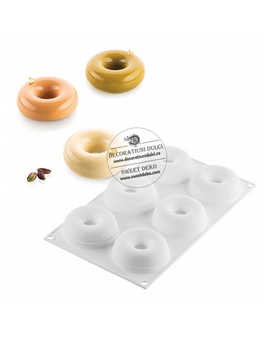 Mulaj monoportii donuts gourmand 80, Silikomart