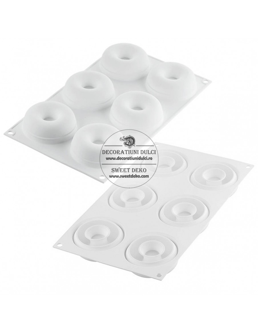 Mulaj monoportii donuts gourmand 80, Silikomart