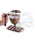 Palnie pentru ciocolata, Funnel Choc Silikomart