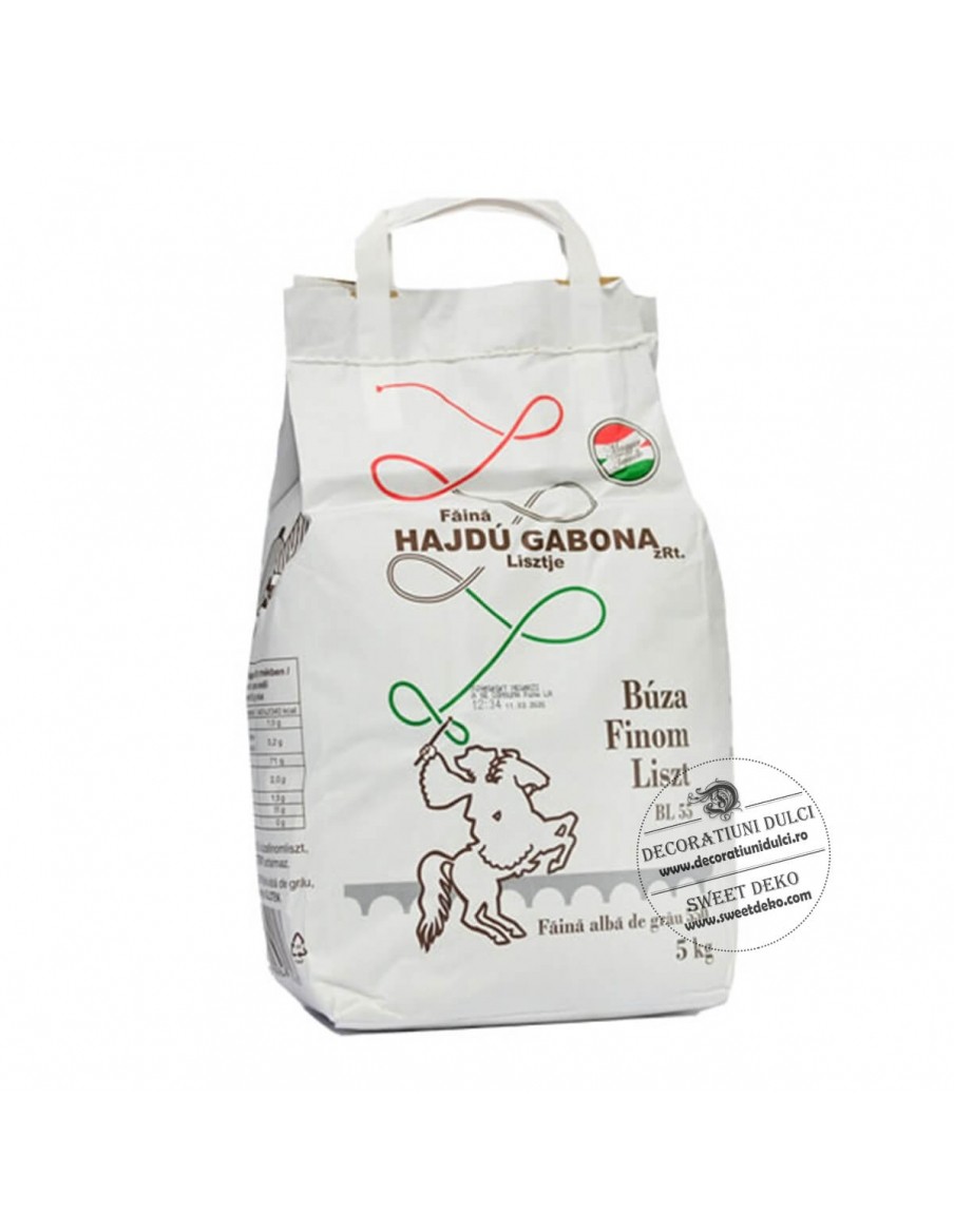 Faina alba tip bl55, Hajdu 5kg