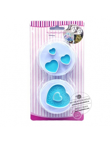 Decupatoare cu piston inimioare