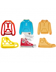 Decupatoare adolescenti, hanorac si bascheti 2