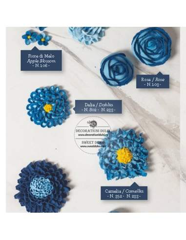 Set 26 duiuri, 2 cuple si cui formare flori, Decora