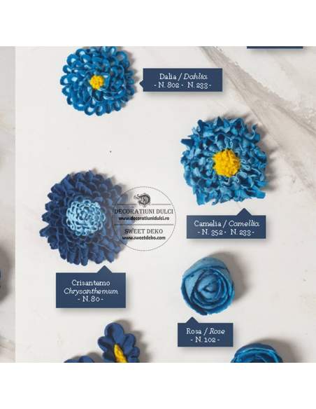 Set 26 duiuri, 2 cuple si cui formare flori, Decora