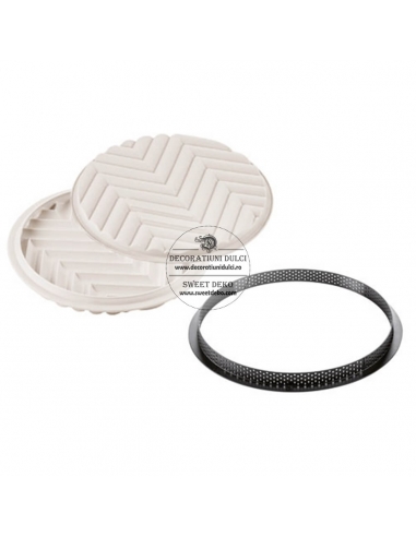 Kit tarte grafique, Silikomart