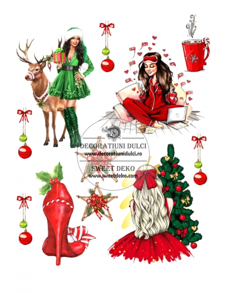 Imagine comestibila craciunite