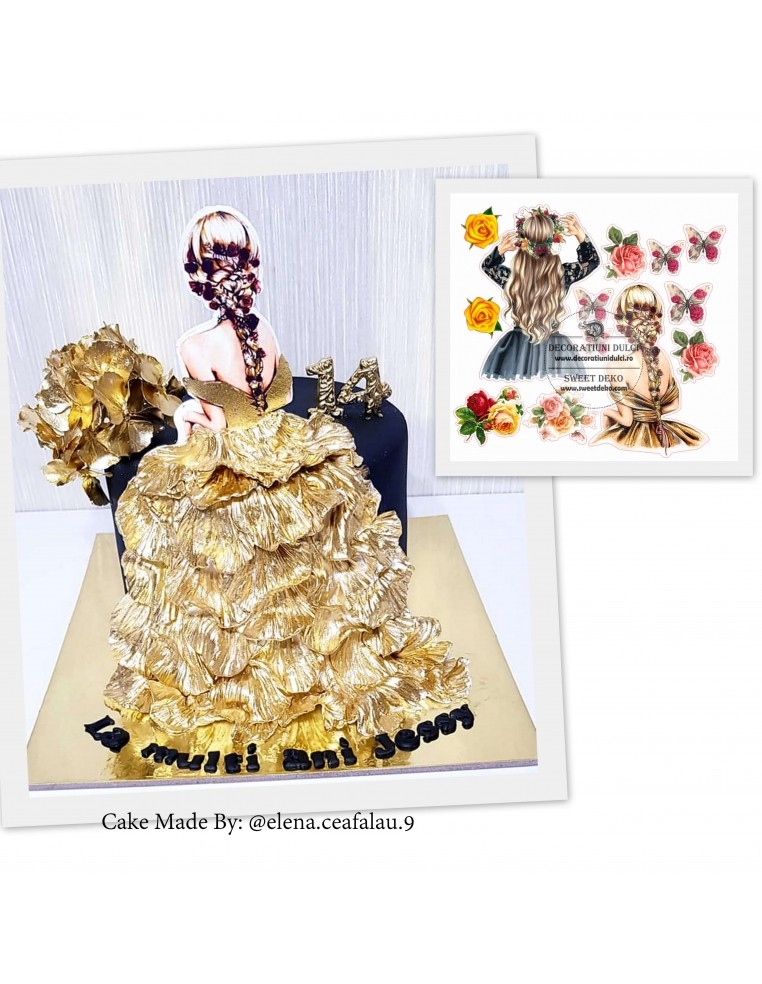 Imagine comestibila flower girls