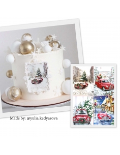 Poza pentru tort, alegem bradul de Craciun 2