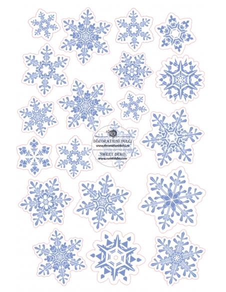 Imagine comestibila fulgi brodati