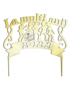 Topper La multi ani! ... AN NOU 2