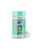 Zahar cu aroma de menta pentru vata pe bat, Fluffini candy floss Mint