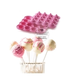 Forma Cake Pops, acadele Wonder Pops Silikomart 2