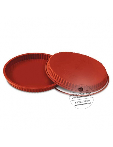 Mulaj tarta diam 22cm, flan pan Silikomart