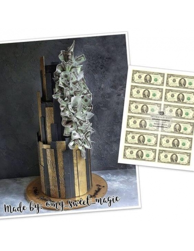 Imagine comestibila 100 USD