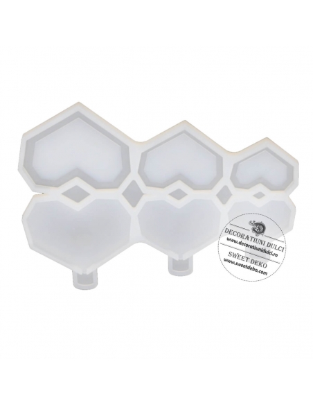 Mulaj lollipops inimioare stilizate