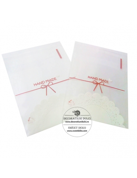 Pungute cu mesaj "Hand Made" | Decoratiuni Dulci