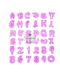Decupatoare litere Disney | Decoratiuni Dulci