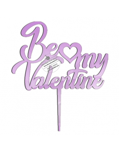 Be my Valentine, topper plexi