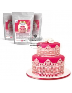 Pudra dantela din zahar, Vizyon | Decoratiuni Dulci 2