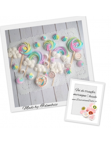 Folii de transfer meringue, Mering-O-Sheets