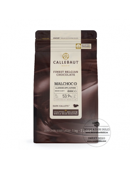 Ciocolata neagra cu indulcitor, Malchoc Barry Callebaut Ciocolata neagra cu indulcitor, Malchoc Barry Callebaut