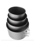 Set 4 forme mici, inalte pentru copt