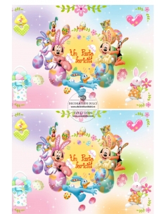 Mickey si Minnie de Paste | Decoratiuni Dulci 2