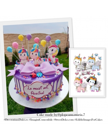 Imagine comestibila baby unicorn