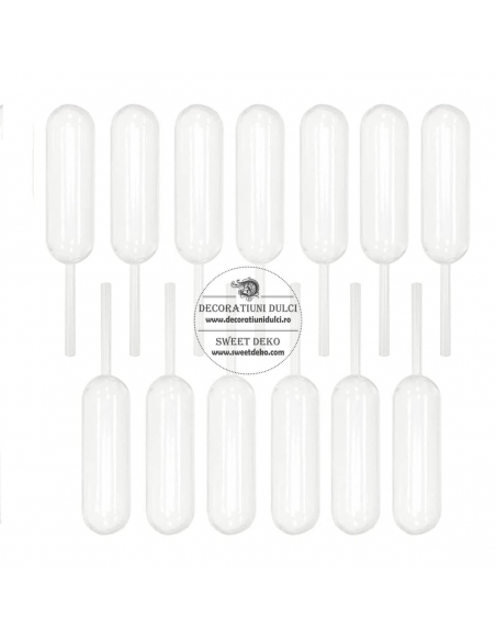 Set 50 pipete pentru sirop, fingerfood