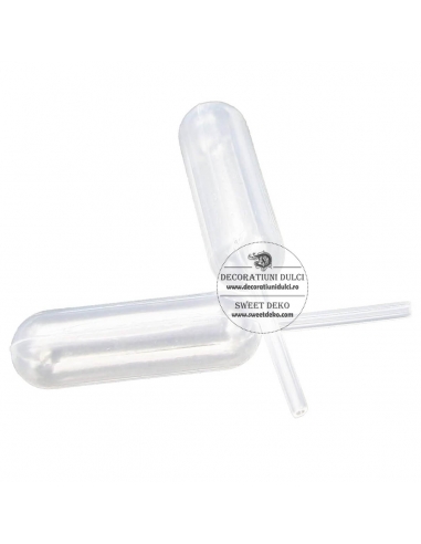 Set 50 pipete pentru sirop, fingerfood