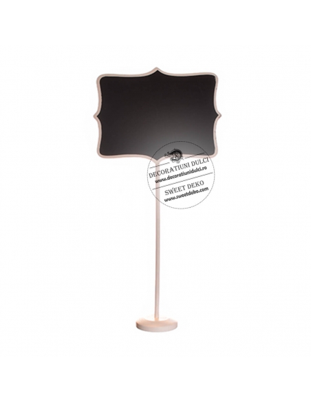 Tablita din lemn pentru mesaje (16x12cm)