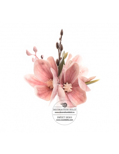Topper flori - buchetel de magnolii