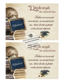Diploma de absolvire, orizonturi noi - poza decor tort