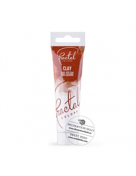 Clay colorant gel alimentar, Fractal