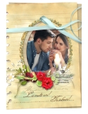 Pagina de jurnal, rama foto personalizata