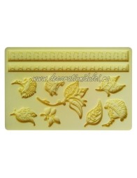 Forma silicon flori stilizate