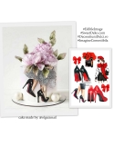 Lady in red - imagine comestibila