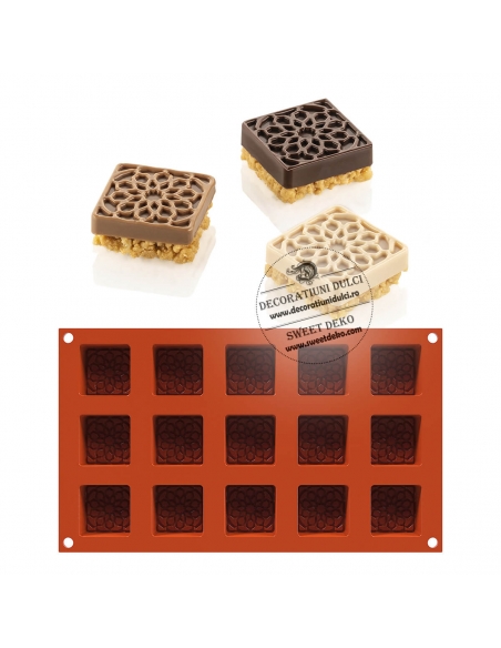 Mulaj monoportii patrate Mauresque, SF379 Silikomart