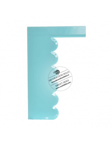 Racleta unghiulara onduleuri mari