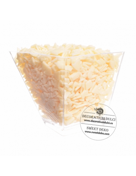 Paiete albe din ciocolata compound (500g)