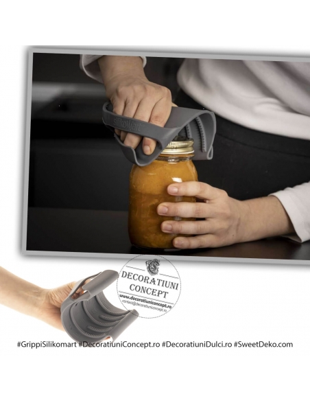 Manusa din silicon, GRIPPY - SILICONE MITT 12 x12.8cm