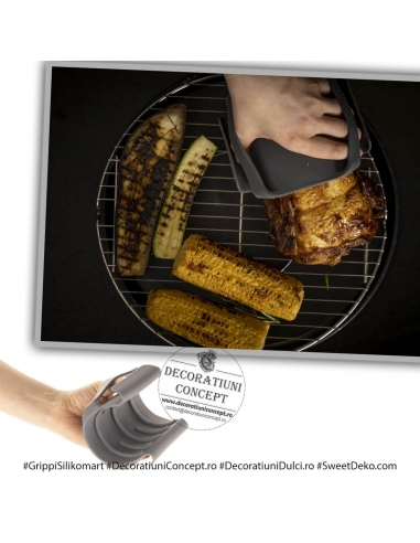 Manusa din silicon, GRIPPY - SILICONE MITT 12 x12.8cm