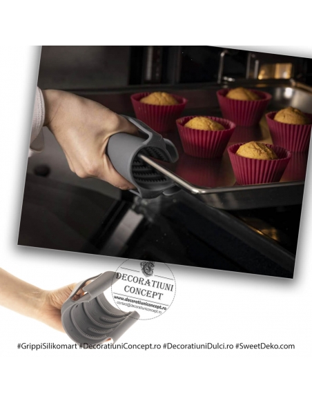 Manusa din silicon, GRIPPY - SILICONE MITT 12 x12.8cm