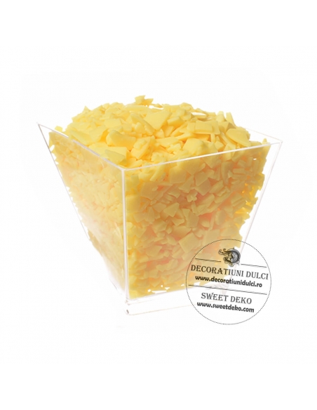 Paiete lamaie, bucatele galbene de ciocolata surogat 500g