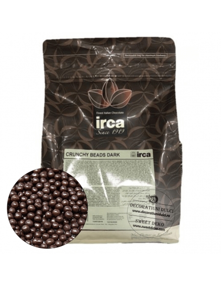 Crunchy beads dark Irca, bombonele crocante 2kg