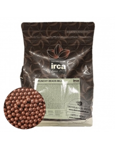 Crunchy beads cu lapte Irca, perlute de orez acoperite cu ciocolata 2kg