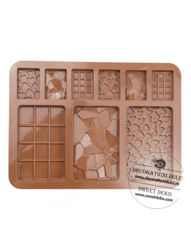 Mulaj forme tablete ciocolata 3 medii si 6 mici