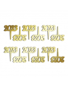 Set 10 mini toppere AN NOU, plexi 2