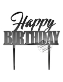 Topper Happy Birthday model HalBer